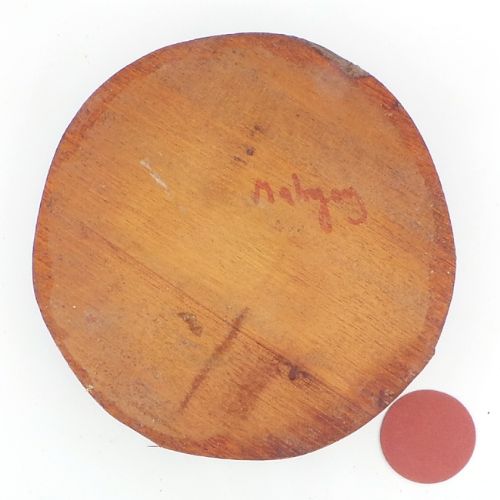 Mahogany bowl blank - 190 x 75mm
